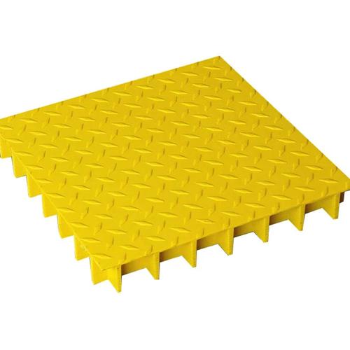 工廠定制平臺(tái)墊板水溝蓋板洗車房地板玻璃鋼frp模型格柵板可來圖